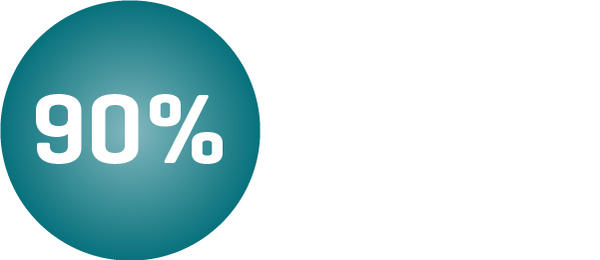 90% icon